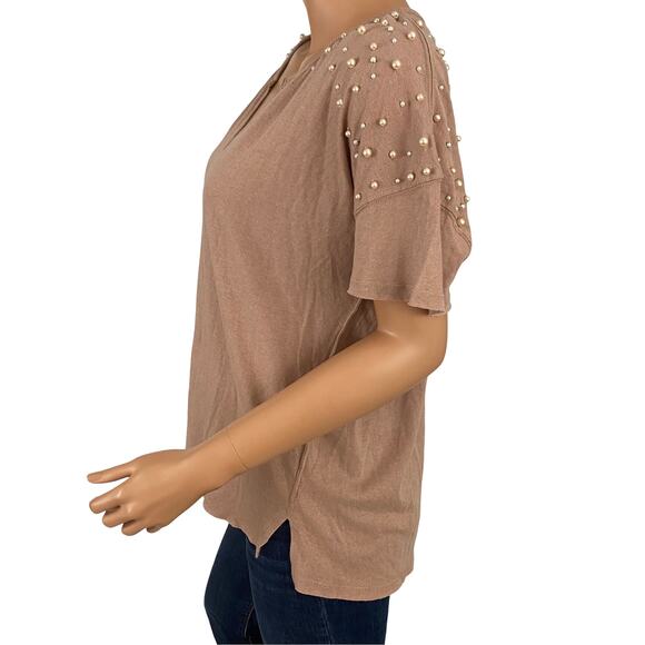 We The Free - Free People Dress It Up Tee - Pink - Picture 7 of 13